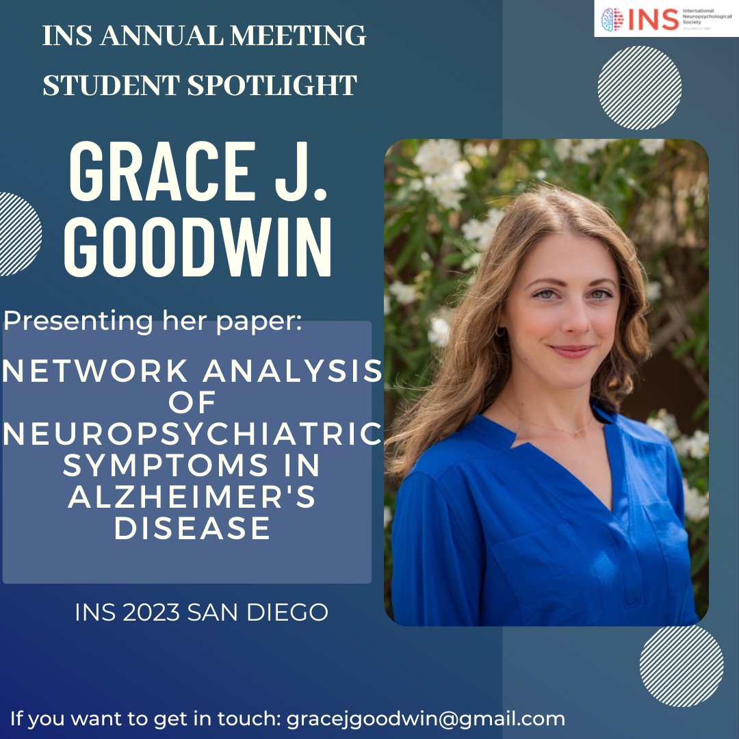 ins_slc's tweet photo. Kicking off 2023 with our Annual Meeting #INSstudentspotlight, Grace! @gracejgoodwin is a 3rd year at the University of Nevada, Las Vegas - be sure to catch her talk at #INS2023inSanDiego in February! https://t.co/1aoBQId1ep