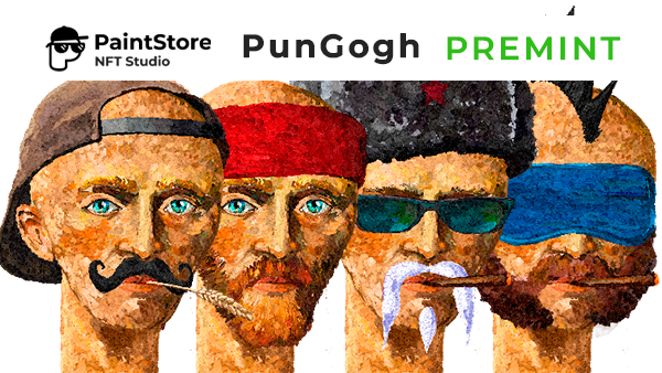 🥳MINT SOON. 
🔥PunGogh NFT. Premint price 0.05 eth

‼️FOR WHITELIST:‼️
✅Follow <a href="/pungogh/">PunGogh</a>
✅Like, RT &amp; Tag 3 friends

Follow Telegram t.me/paintstoreio
-------
Join Discord discord.gg/cdupq6SDK6