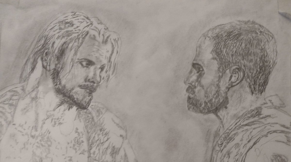 jayfeatherjnn's tweet photo. Work in progress
Heels
Graphite pencil 
On paper
@HeelsSTARZ @alexanderludwig @StephenAmell @STARZ 

#heels #heelsstarz #alexanderludwig #stephenamell #workinprogress #acespade #jackspade #keyfabe #spadebrothers https://t.co/rw5StEPHAz