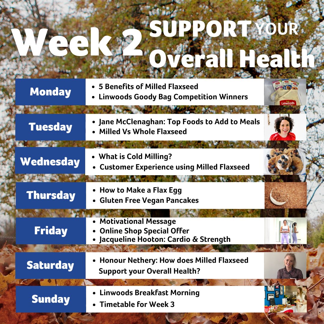 LinwoodsFoods's tweet image. Week Two: Support your Overall Health 🌱💙⁣
⁣
We have an exciting week planned with the tools and tips you need to help support your overall health and make a better start every day.⁣
⁣
What day are you most excited for?🙌⁣⁣

#MakeABetterStart #WeekTwo
