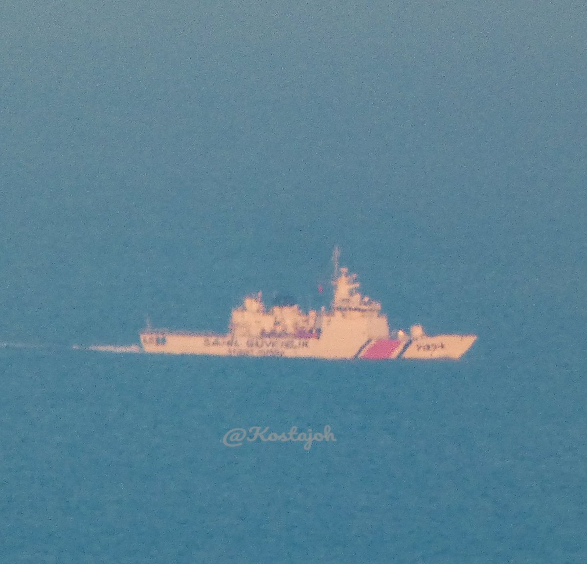 kostajoh's tweet photo. ΤΩΡΑ:Dost class της Τουρκικής Ακτοφυλακής στο στενό Χίου-Τσεσμέ.
#hcoastguard https://t.co/C2Xn4JunCR