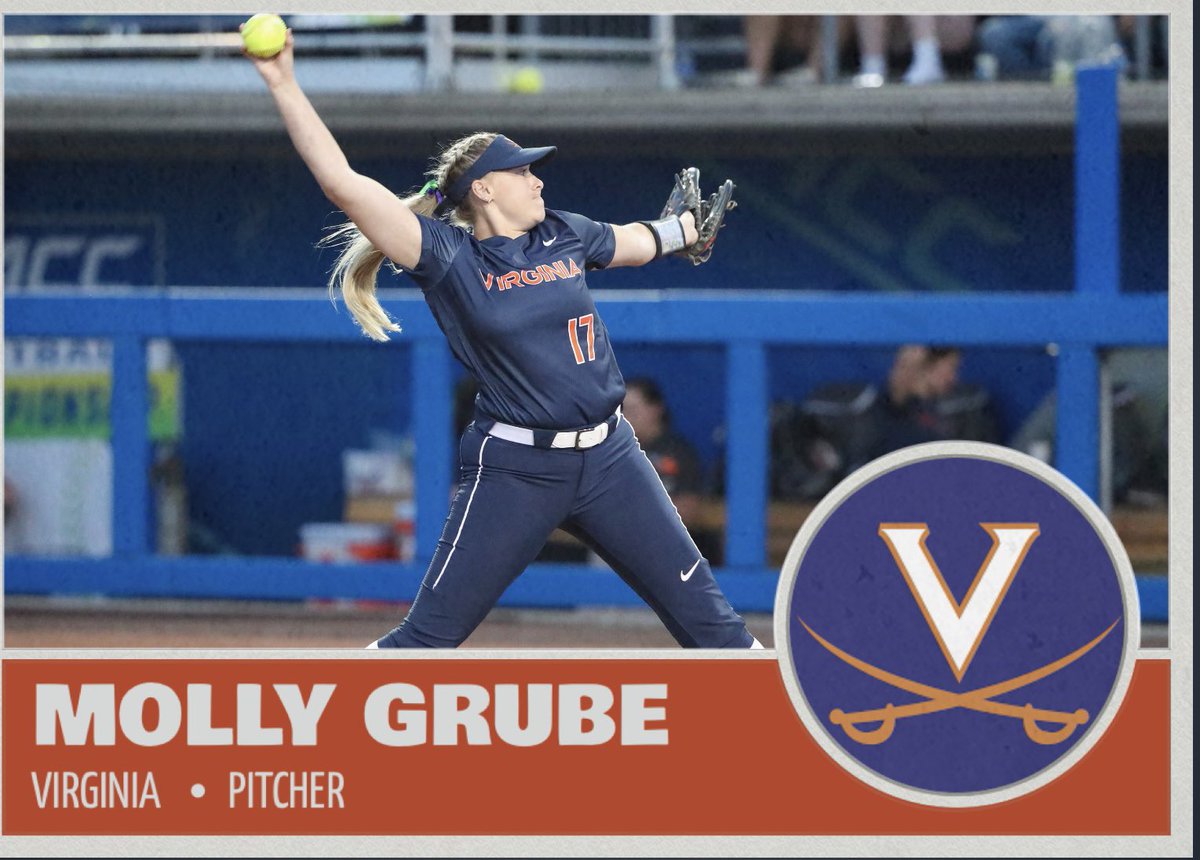 The Lakewood Ranch Rodeo welcomes <a href="/molly_grube/">molly</a> from <a href="/UVASoftball/">Virginia Softball</a>, coming to the <a href="/FGCLsoftball/">Florida Gulf Coast League</a> summer 2023! #champs 

🔗AmericanCollegiateLeague.com
🔗fgclsoftball.com
