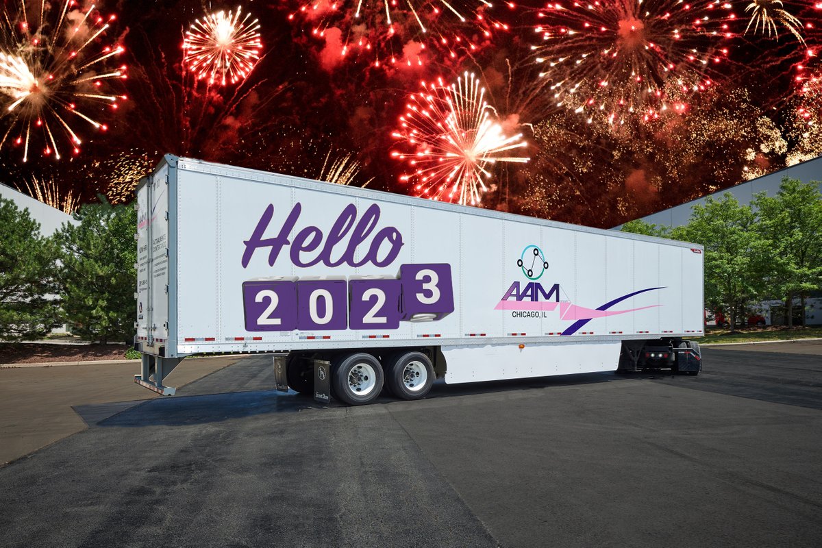 info_recruiting's tweet photo. 🥳We wish you the 🎉light of this New Year and bring a new sense of energy to your family and friends. Happy New Year, #2023.

Always on the Move! AAM NETWORK INC💜💜💜

#truckingmovies #trucking #trucks #truck #truckdriver #trucker https://t.co/N8FHx7lxew