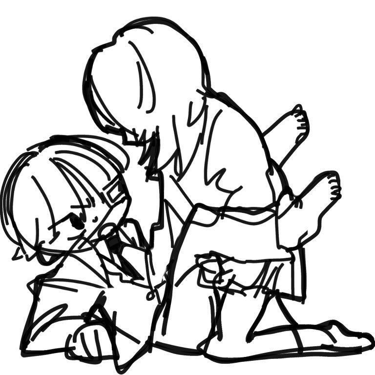 自創作、いじめっ子といじめられっ子 