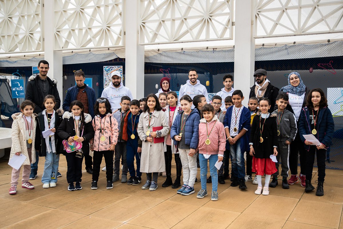 LPM_Morocco's tweet photo. Dans le cadre du Projet Plastic Smart Cities Tanger, un événement de sensibilisation ludique à la lutte contre la pollution plastique a été organisé à Tanja Marina Bay International en faveur d'écoliers de 7 établissements scolaires publics du quartier pilote du Projet. https://t.co/DJ9pXmQEmU