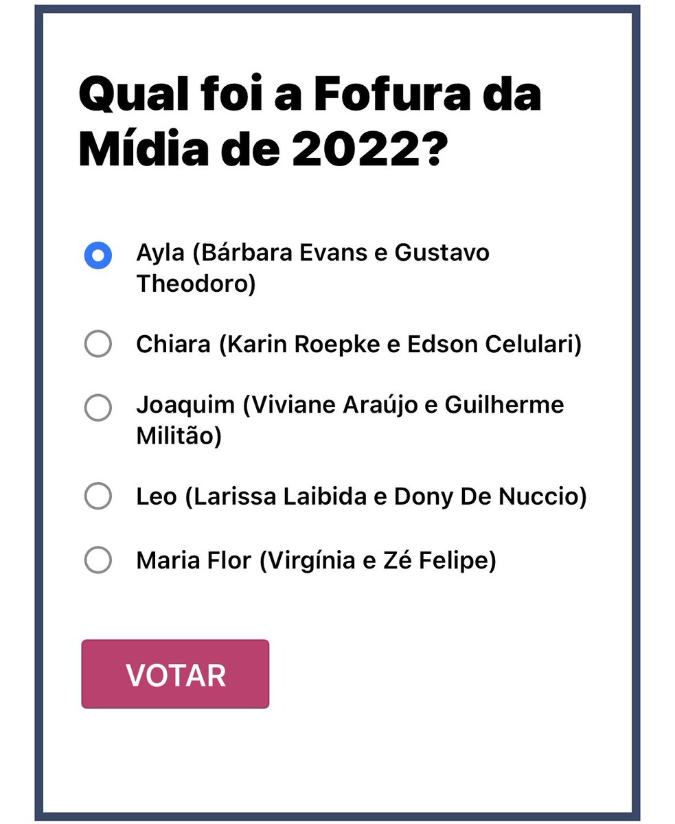 CasalBAGU's tweet photo. Já votaram na Ayla? @areavip 

@barbaraevans22 @gutheodoro

Site: https://t.co/FkbSiG4BUY https://t.co/OVx6aM1Ivr