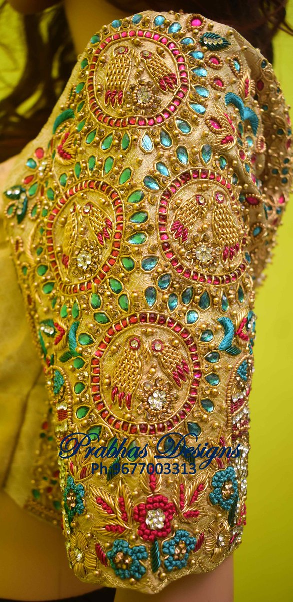 PrabhasDesigns's tweet photo. Grand Wedding Aari Embroidery Blouse | Full Zardosi work | Heavy Work Br... https://t.co/2FWk0xFYLn via @YouTube https://t.co/Sqzf5pkKz0