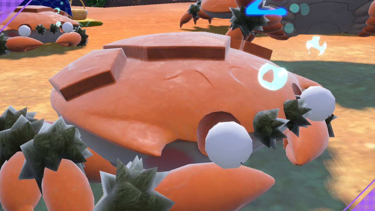 Watataaaaaaa08's tweet photo. #ポケモンSV
ガケガニが可愛すぎ問題についてどうぞ https://t.co/dFbEvoc1IH