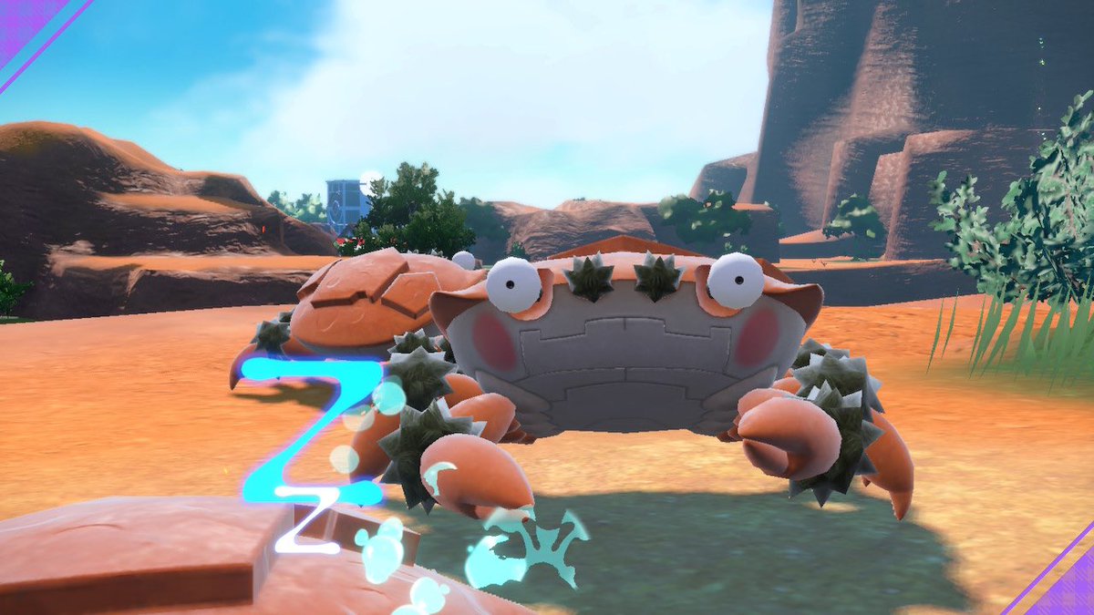 Watataaaaaaa08's tweet photo. #ポケモンSV
ガケガニが可愛すぎ問題についてどうぞ https://t.co/dFbEvoc1IH