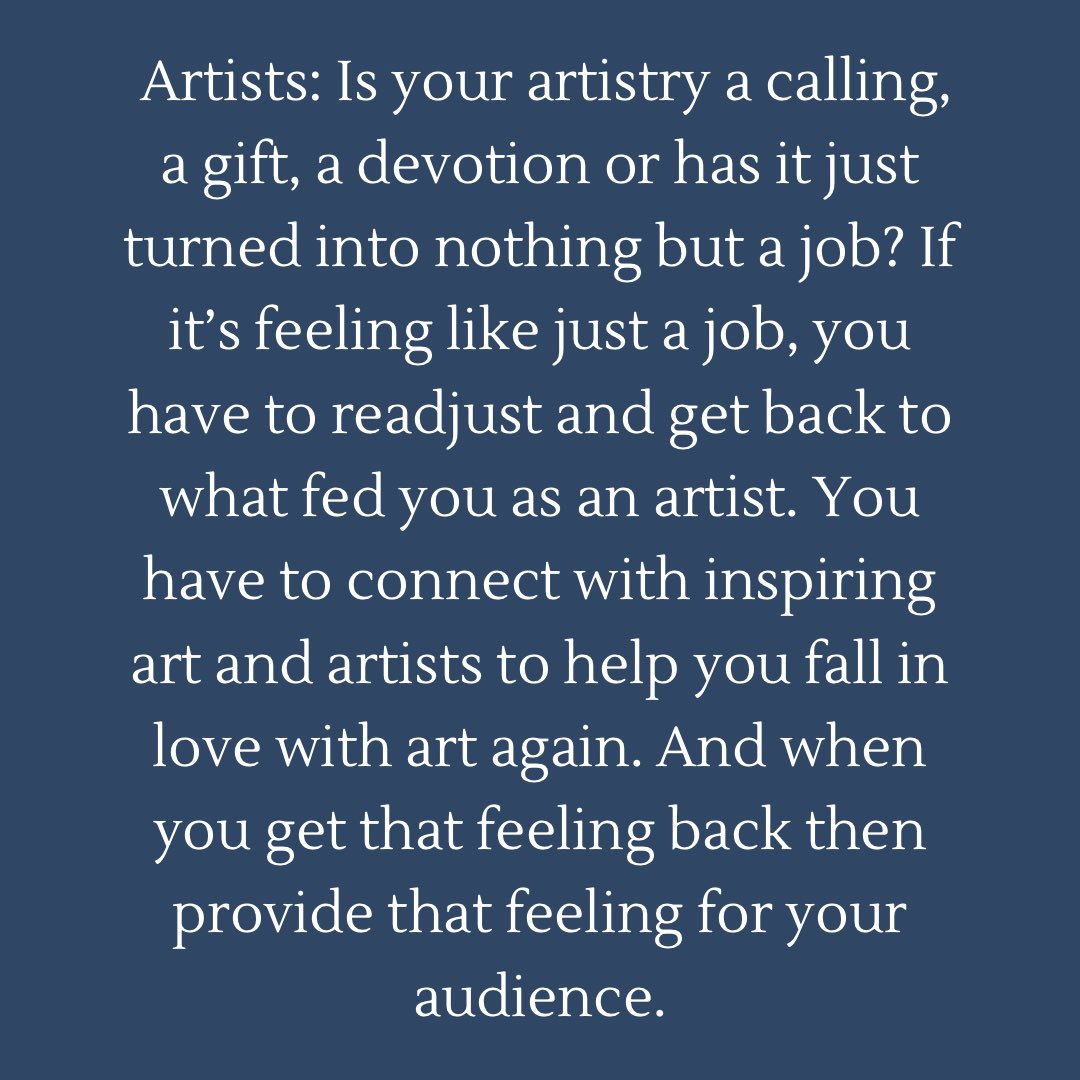rrobinson72's tweet photo. Sometimes you have to fall in love with art again?
#art #job #practice #work #inspiration #touchstones https://t.co/zJeue1MVu8