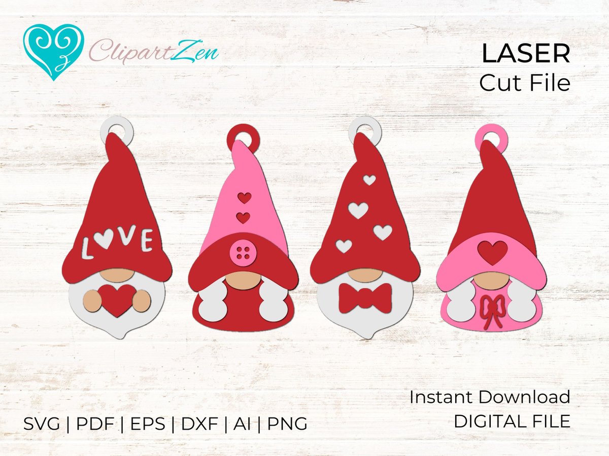 clipartzen's tweet photo. Excited to share the latest addition to my #etsy shop: Valentines Boy Girl Gnome Ornament SVG, Gnome Ornament Svg Valentines Day | Glowforge, Cricut, Silhouette, Laser cut files, eps, dxf, png https://t.co/ymuDfSRh2c #valentinesday #valentinesgnomesvg #valentinesdaysvg https://t.co/1TfBESjgtq