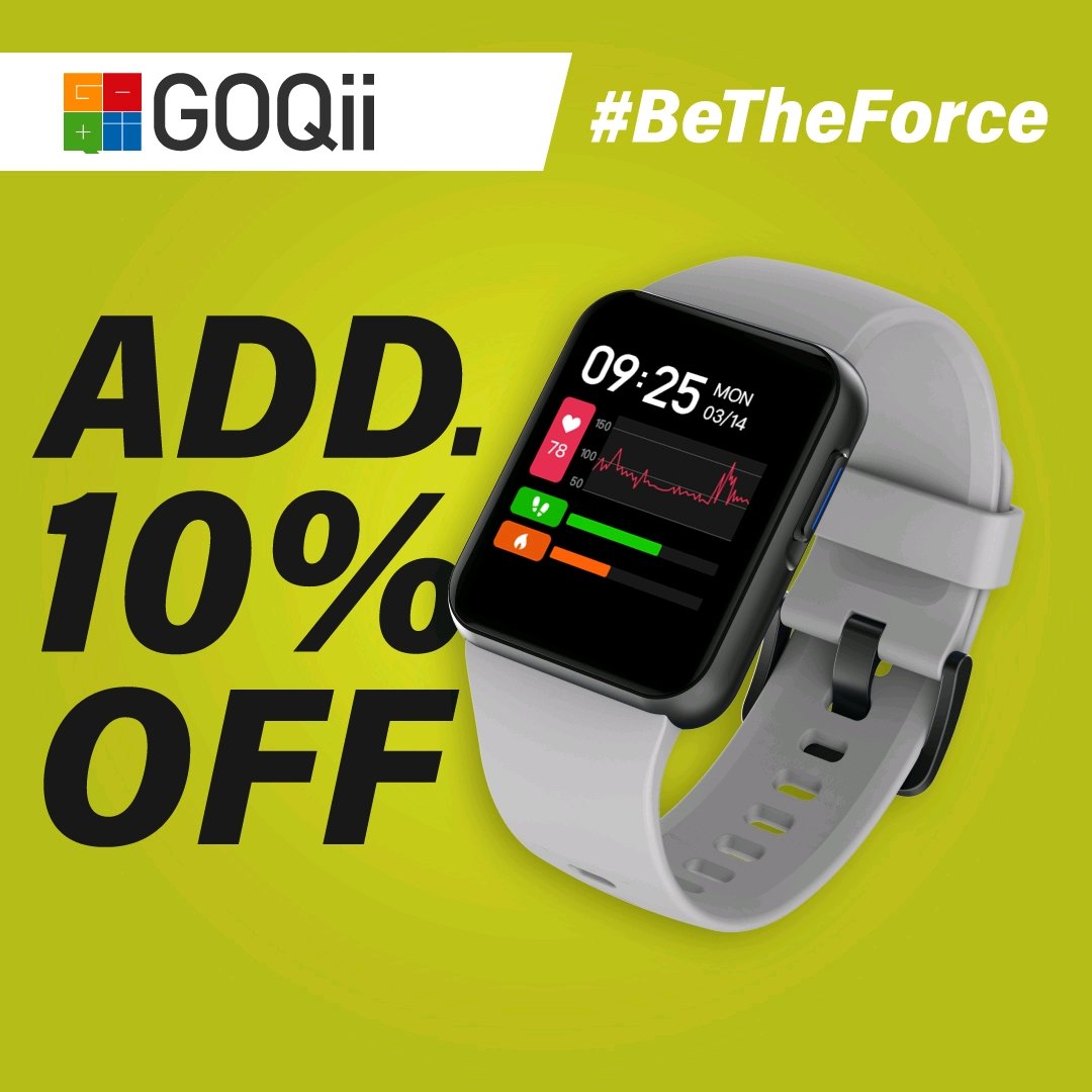 tank_vipul's tweet photo. Use my voucher code GQT2344217 to get additional 10% off on your GOQii plans + Smartwatches &amp; More! Shop at https://t.co/3uZ5Pa6kH3 https://t.co/8hCEV7q5TZ