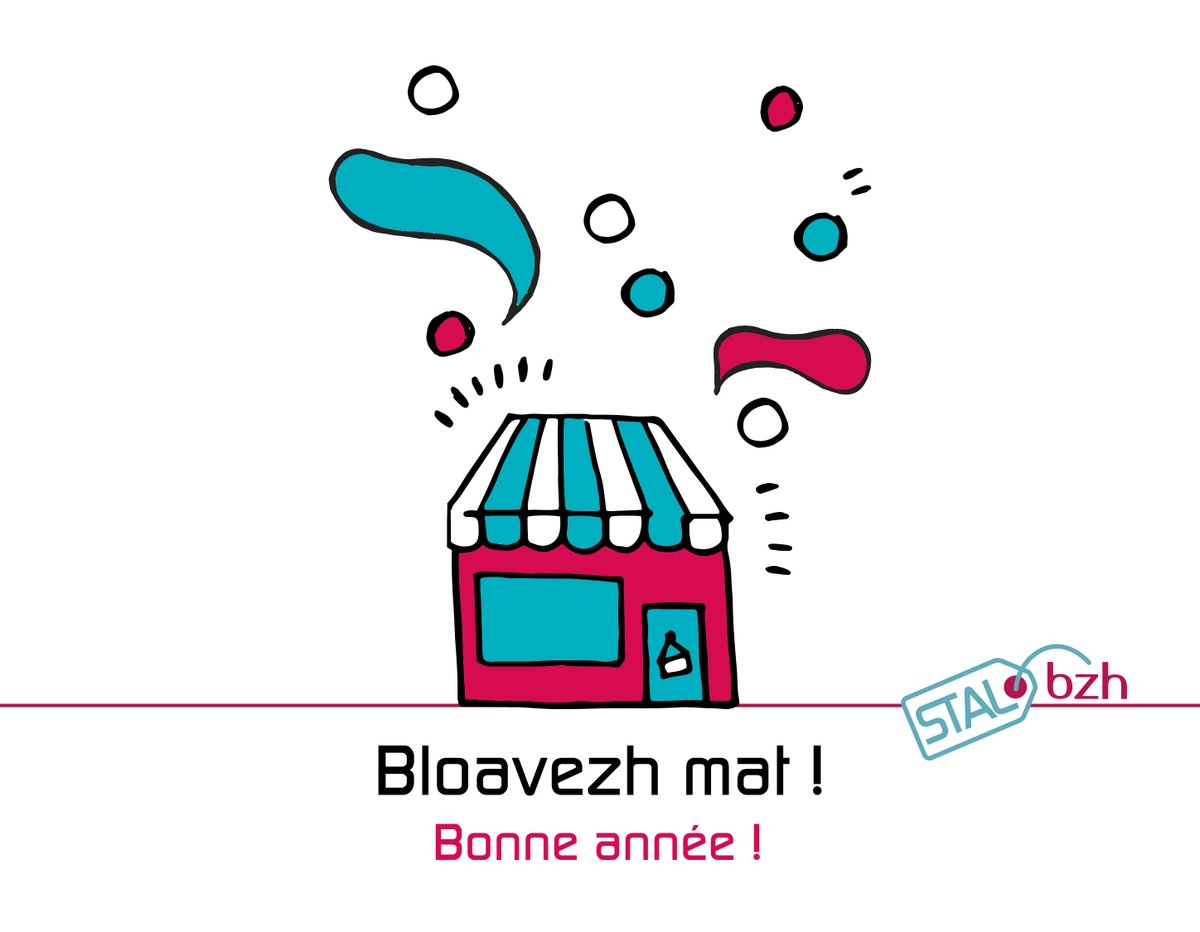 Hor gwellañ hetoù evit ar bloavezh 2023 ! 🤩 Ledanoc’h-ledanañ eo dija ar rouedad tud a-vicher o implijout ar #brezhoneg 🥳
Tous nos voeux pour 2023! Nous voyons déjà le réseau de professionnels utilisant la langue #bretonne s'aggrandir chaque jour 🤩 
#languebretonneauquotidien