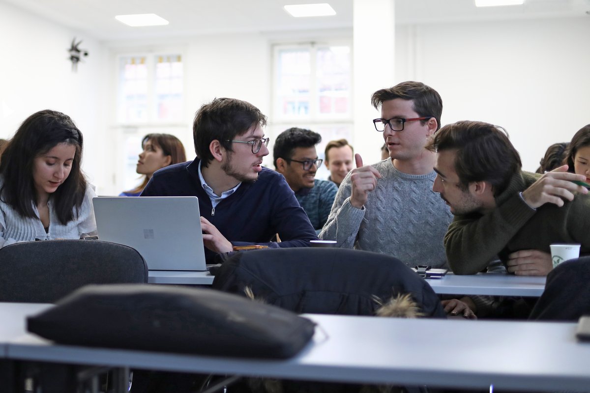 SayInstitute's tweet photo. 🚀🌍  A few photos from the International Demo Day competition that took place on December 9th, including all our @ESCP_bs OptionE students!!

Congratulations to the winning teams: Green Tio, Kompleo and Singulars!

#ESCP #entrepreneurship #pitching #DemoDay #startup #innovation https://t.co/jmhazHkJMB