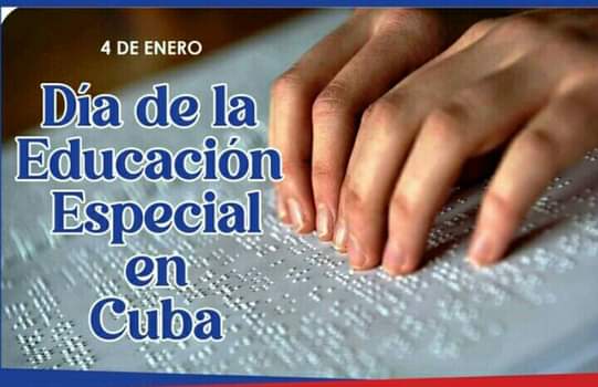 DPT_EspDefensa's tweet photo. Este 4 de enero, 61 aniversario de la Educación Especial en Cuba.  Subsistema educativo q garantiza cobertura de atención a la totalidad de la población escolar con necesidades educativas especiales. @DpTransporte
@DPT_Informatica #EducaciónSanctiSpiritus #Cuba #UnaSolaRevolución https://t.co/wqEQiqdHoV