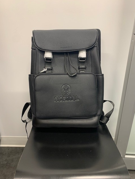 NormalEffect's tweet photo. First look at the prototype N0RMAL x @bugattigrp vegan leather Bugatti Central Backpack 🔥🔥🔥 and we're just getting warmed up! 🫡🫡

Going to need N0RMAL Brand Ambassadors soon.... 👀 https://t.co/qL2XcHPGN2