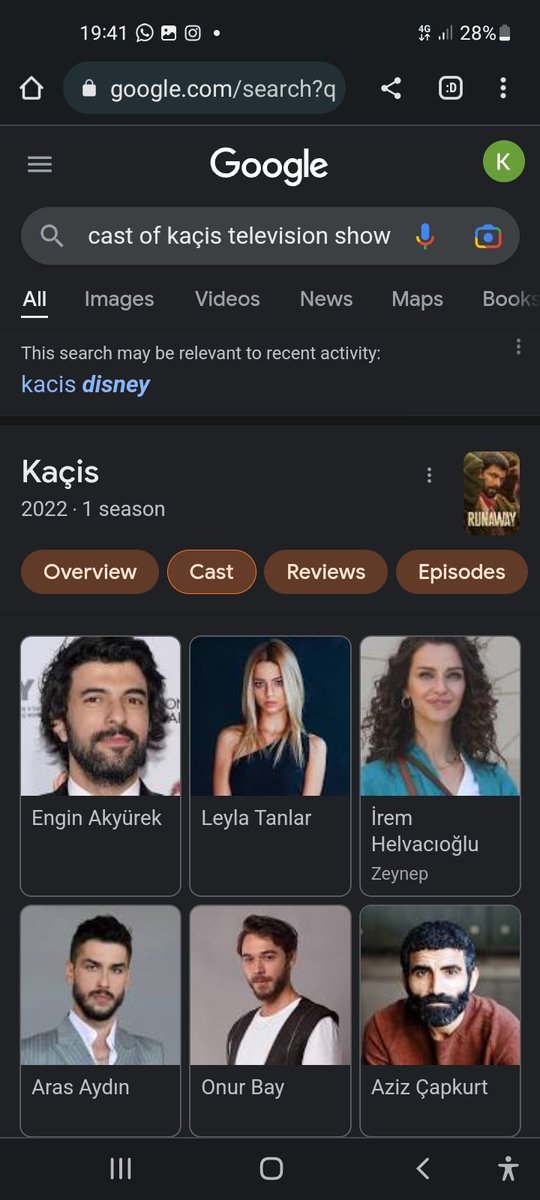 _denizsever's tweet photo. Thanks to each and everyone for sending feedback to Google 🙏❤️
We did it dear EAFC, great job 👏
Together we are the real power 💫
#Kaçış #Runaway #LaFuga #AFuga
@DisneyPlusTR #EnginAkyürek https://t.co/B5BECkShAD