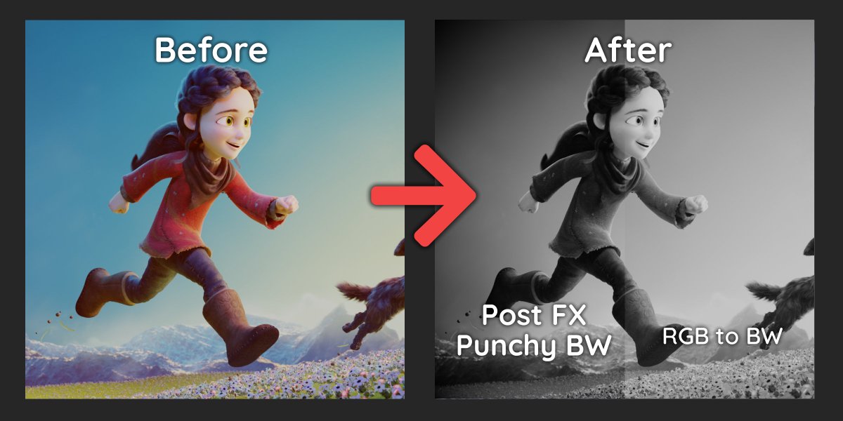 ThaTimst3r's tweet photo. Black + White photos look amazing, so why shouldn't your renders too ?!
Get great looking renders for $0
https://t.co/Pu70oqDOjR
#b3d #postfx https://t.co/UpQmVHzRcf