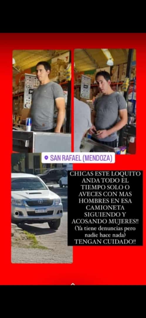 Este tipo viene a comprar a La Yunta de Ballofet y ya ha perseguido a 3 compañeras hasta sus casa!! Compartir por favor!
