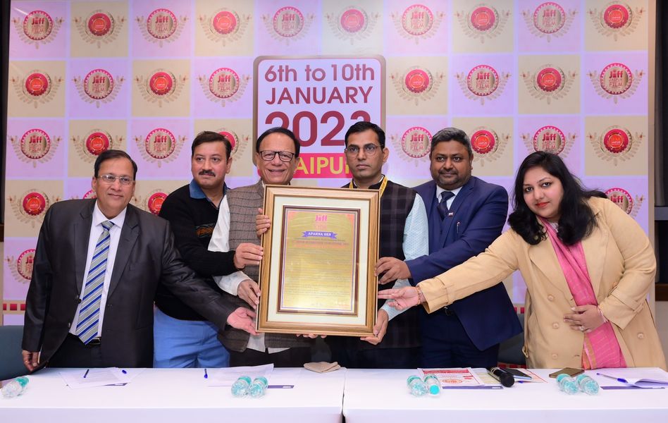 JIFFJaipur's tweet photo. Noted Film Actress, Director, and Screenplay Writer Aparna Sen will be honored with LIFE TIME ACHIEVEMENT AWARD

In the world of fiction films, JIFF is the biggest COMPETITIVE FILM 
#filmfestival #jiff2023 #jaipurinternationafilmfestival2023 #torchcampaign #nomination #nominated https://t.co/wQNYjgrFcI