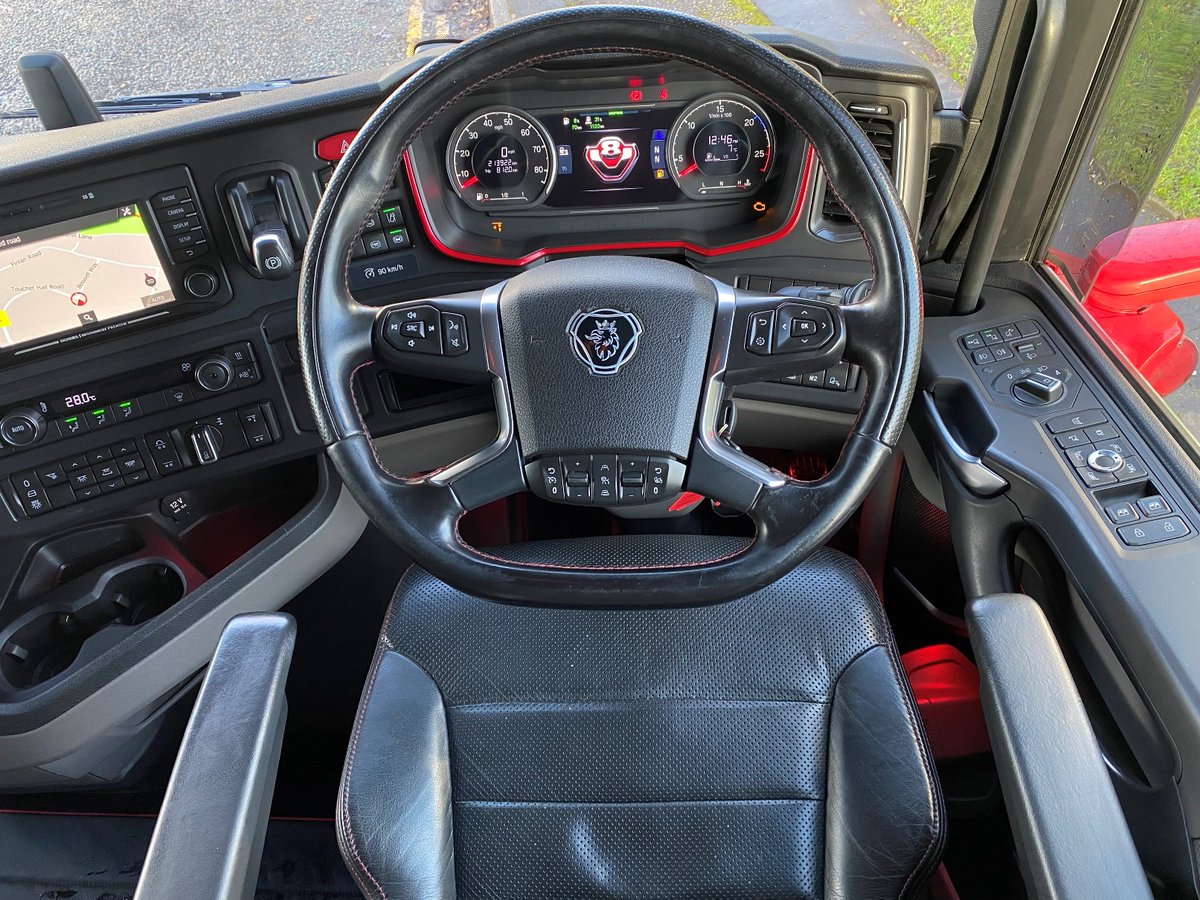 ScaniaWPTused's tweet photo. #NewStockAlert and @ScaniaWPT are kicking off 2023 in considerable style! 2020 #Scania S650 #Highline #TagAxle All the extras plus PTO/Hydraulics Only 213000kms #ScaniaGo Level2 with 24mths driveline warranty! Call 0161 653 9700 for details https://t.co/HqUhlPS0zk via @YouTube https://t.co/imQIeFifxZ