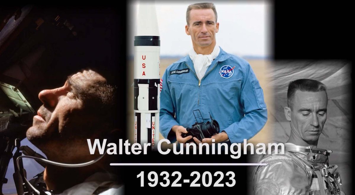 info7mty's tweet photo. Muere Walter Cunningham, el último astronauta del Apolo 7. https://t.co/bO1374Ov1p
#INFO7 #INFO7Internacional #WalterCunningham #Nasa #Apolo7 https://t.co/qs8dhoA0Gm