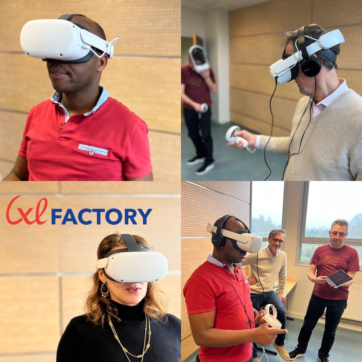 anthonyhie's tweet photo. #Excelia Expérience multicampus Tours-LaRochelle dans le jumeau numérique de notre #XLFactory et #RedAlert avec nos Professeurs ! #digitaltwin #Metaverse #VR #Formation #Pedagogie #BusinessSchool #Innovation #transformation #XLVision #ImmersiveLearningExperience® #Ecoledufutur https://t.co/sPpmxK957f