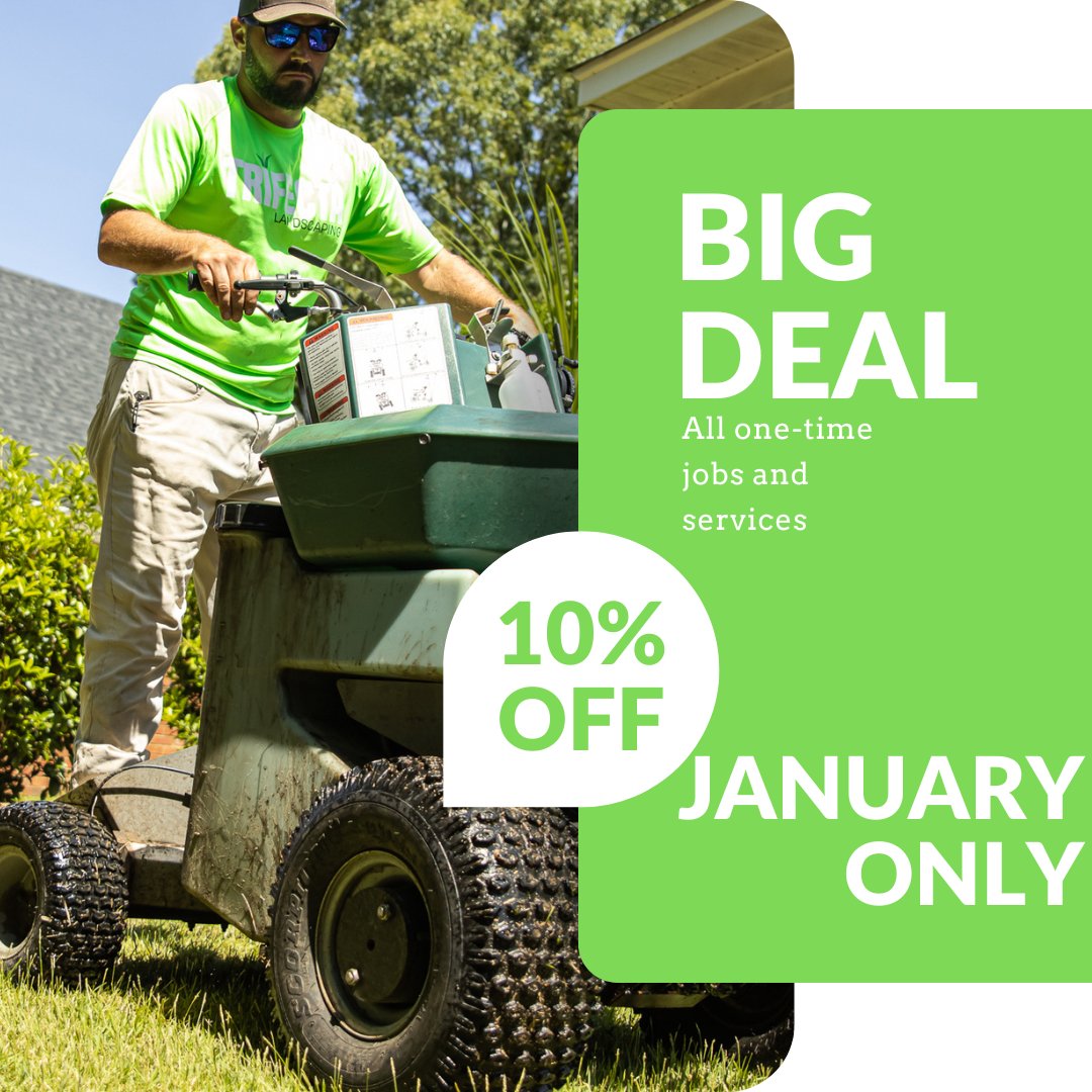TrifectaLS's tweet image. New year, new lawn? Definitely. :) Coupon running throughout the month of Jan.
#sodacity #columbiasc #caycesc #westcolumbia #irmosc #chapinsc #westcosc #COLAToday #gocola #LakeMurraySC #LexingtonSC #CityofColumbia #ColaSC #southcarolinafamilies #SouthCarolina #RichlandCountySC