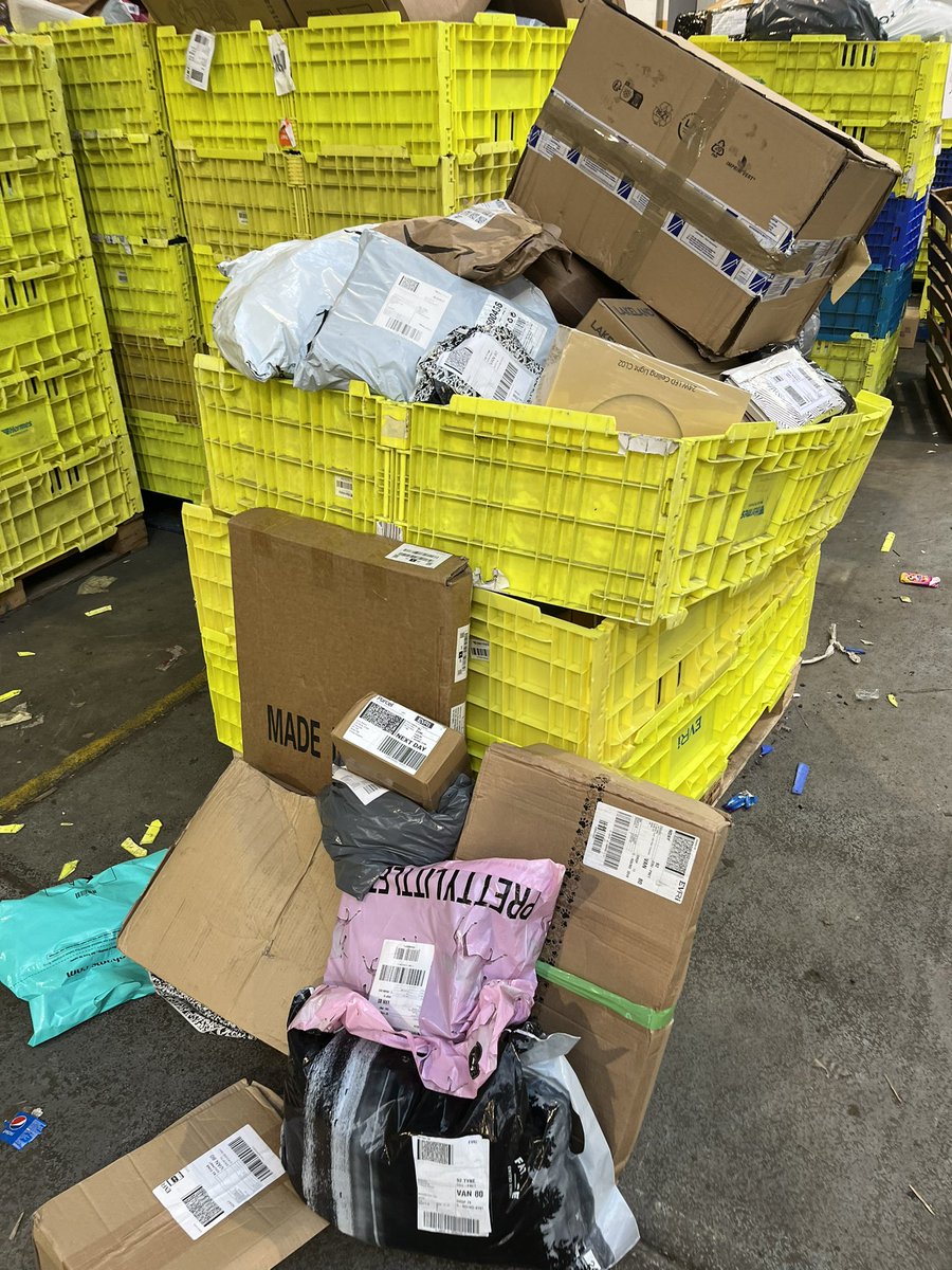 Andrew_hay85's tweet photo. @EVRi_Delivery #EVRi Enough was enough and after endless amounts of delays, I’ve pretty much went through this bomb site myself to find my missing parcel. What a joke of a company! https://t.co/DJqVzDXQ2U