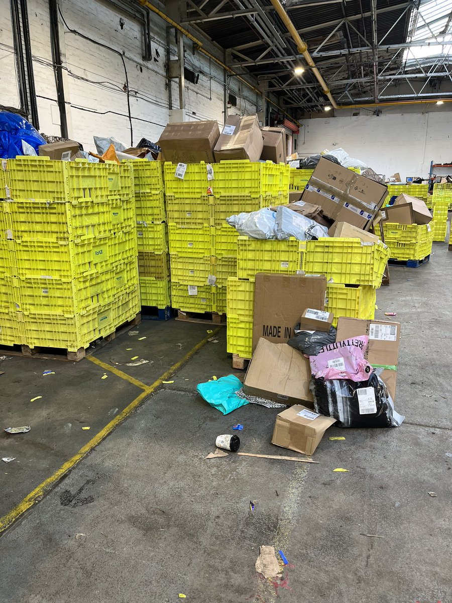 Andrew_hay85's tweet photo. @EVRi_Delivery #EVRi Enough was enough and after endless amounts of delays, I’ve pretty much went through this bomb site myself to find my missing parcel. What a joke of a company! https://t.co/DJqVzDXQ2U