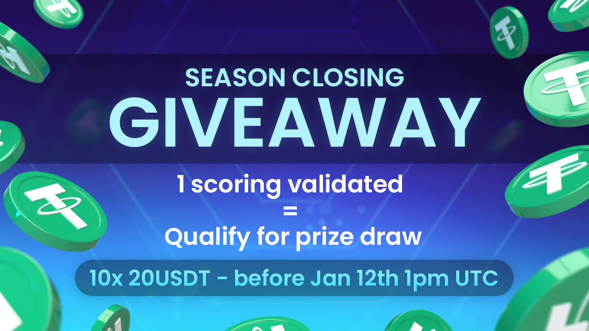 theKryptview's tweet photo. #Kryptview Beta Season 1 Closing Special Giveaway

Join &amp; try out the first decentralized token-scoring platform before the end of the season!

Post 1 scoring that gets validated = qualify for the 200$ giveaway
📅Jan 12 - 1pm UTC

https://t.co/D9vBxHkVzh https://t.co/oGLIQogPSK