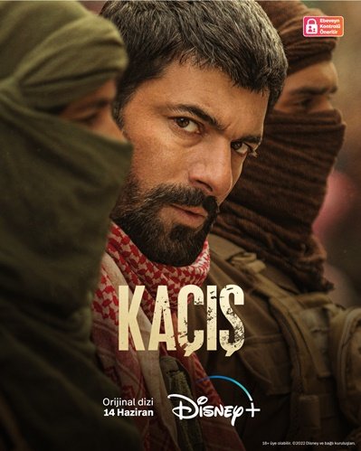 beklenenkral's tweet photo. Başrollerinde Engin Akyürek ve İrem Helvacıoğlu'nun yer aldığı Disney+'ın ilk yerli orijinal dizisi #Kaçış, artık tüm dünyada yayında. https://t.co/OVYX21eKOz