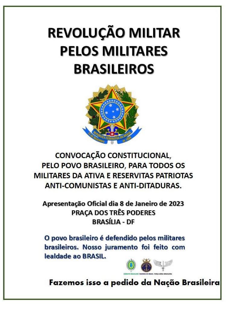 Pessoal, ajudem a divulgar!!! Chamada sua militares que não estão satisfeitos com a posição dos superiores!!