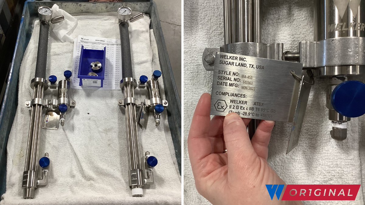 WelkerInc's tweet photo. H2 OH!  

One of our international partners ordered (2) special Welker Original IRA-4SS Automatic Insertion Probe Regulators for a decarbonization project in Hungary. Construction of the electrolysis plant was completed at the end of 2022.

#WelkerPartner #WelkerOriginal
1/3 https://t.co/LhaEjmvRNe
