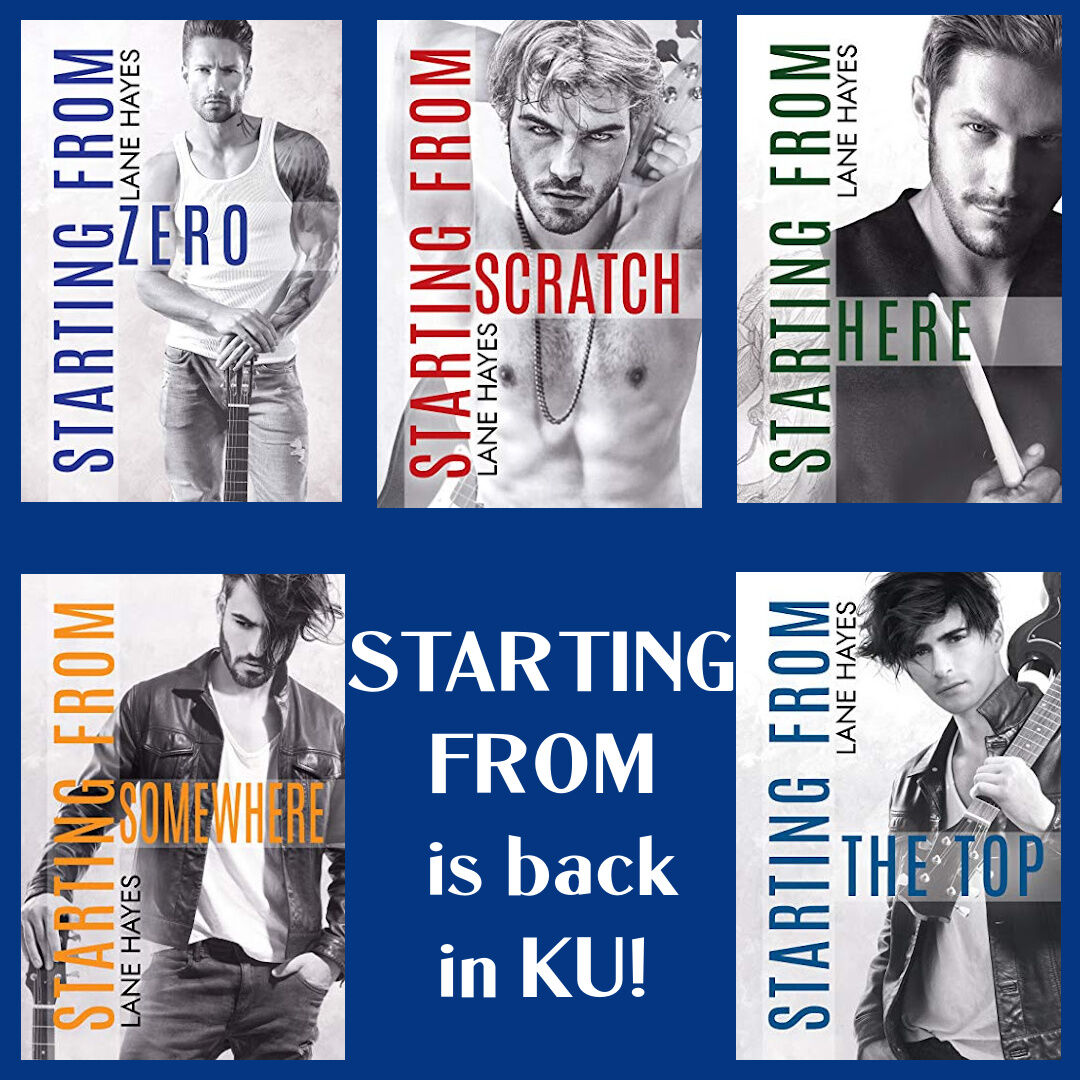 LaneHayes3's tweet photo. The STARTING FROM series is back on Amazon KU! https://t.co/EefGGuUknp
It's started from zero and grew into something beyond their wildest dreams...
#LaneHayes #StartingFrom #StartingFromSeries #MMRomance #RockStarRomance #MMRomanceAuthor #KindleUnlimited #KU https://t.co/f6DQurrnkb