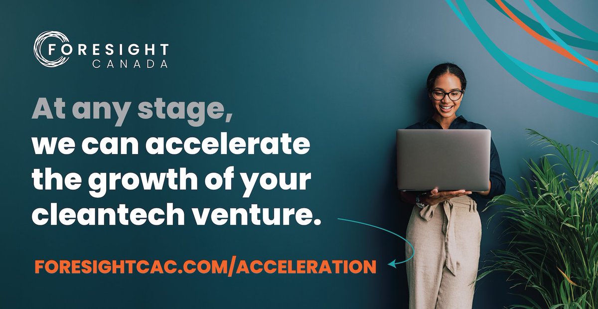 Start ✨ 2️⃣0️⃣2️⃣3️⃣ ✨ off with a bang! 

Apply by tomorrow, Jan 5, to launch, grow, &amp; scale your #cleantech venture with <a href="/ForesightCAC/">Foresight Canada 🌱</a>'s winter Acceleration programs.

Get the mentorship, training, &amp; connections you need to start the new year off right  ➡️ ow.ly/UEkS50MhKq8