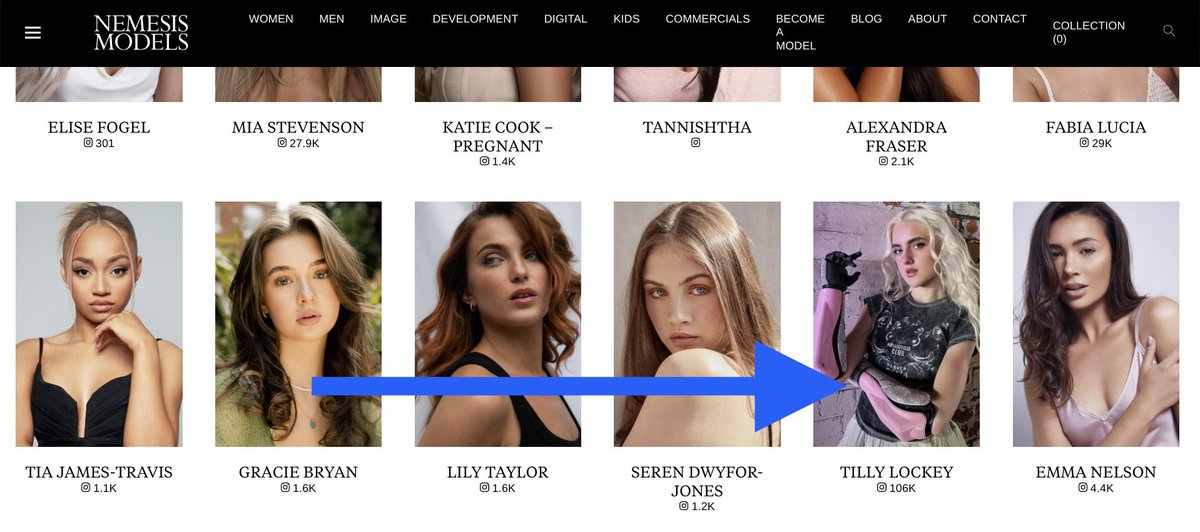 I’m now officially part of the ‘new faces’ on @NemesisMCR Check out my profile - nemesismodels.com