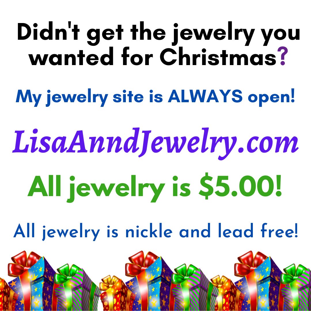 theDSGal's tweet photo. $5.00 bling, it's a wonderful thing!! 💎
Find fabulous designs here:  https://t.co/KHvn4dXF8I  👀
#jewelry #jewelryaddict #Iselljewelry #LisaAnndJewelry #jewelryfun #jewelrywebsite #BFFbling #girlfriendbling #giftforhim #treatyourself #smile #bekind #digitalstrategygal #theDSGal https://t.co/O6F5enFIAg