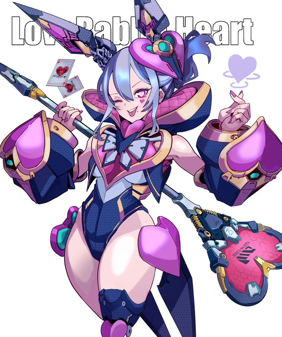 新キャラ 干支メカ少女:2023🦾🐰
LoveRabbit Heart 