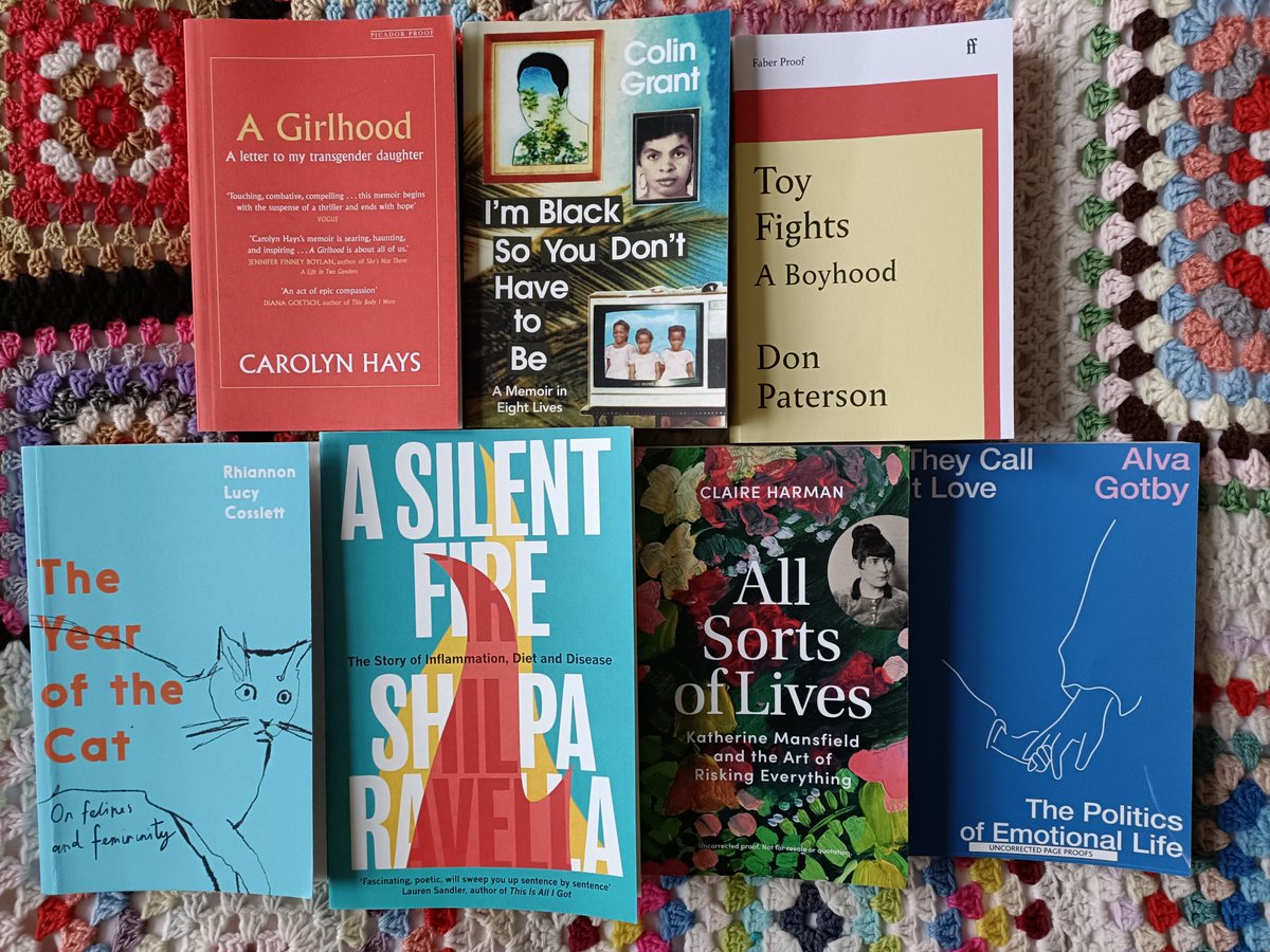 My pick of #nonfiction out in January: books by <a href="/rhiannonlucyc/">rhiannonlucyc</a> @alvagotby <a href="/colincraiggrant/">colin grant</a> <a href="/shilparavella/">Shilpa Ravella</a>  Carolyn Hays and <a href="/donpatersonpoet/">don paterson</a>
