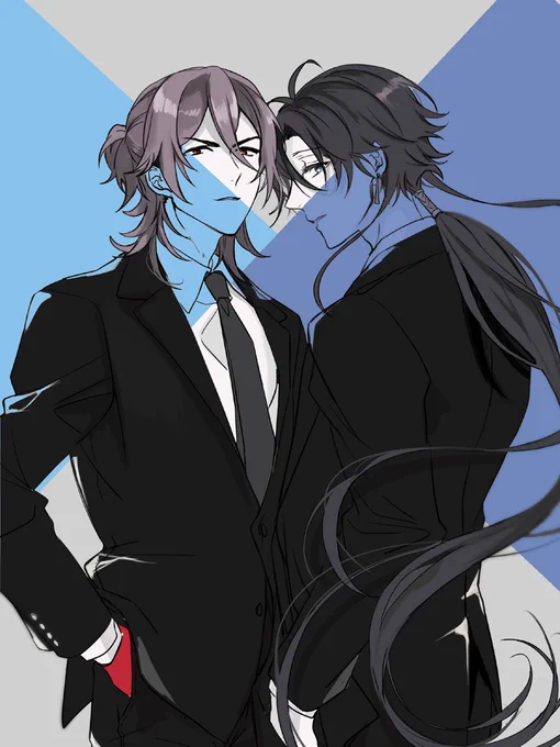 in black suits /rkgk龍寛 