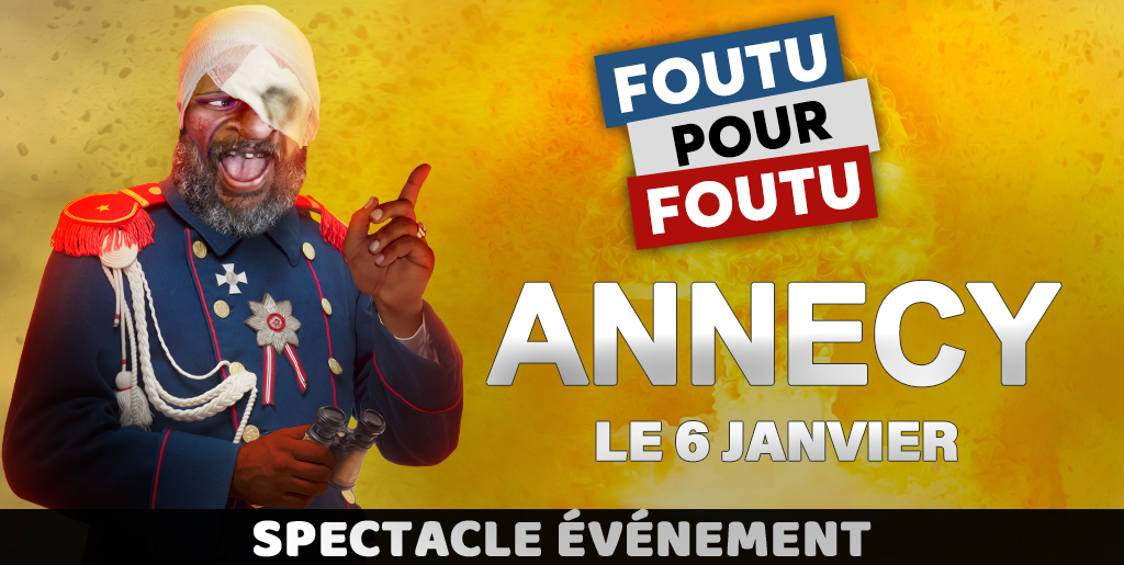 DieudoTournee's tweet photo. Dieudonné en spectacle à #Annecy le vendredi 6 janvier ! 👇
https://t.co/Td9twdJmuZ https://t.co/TB9aeglo57