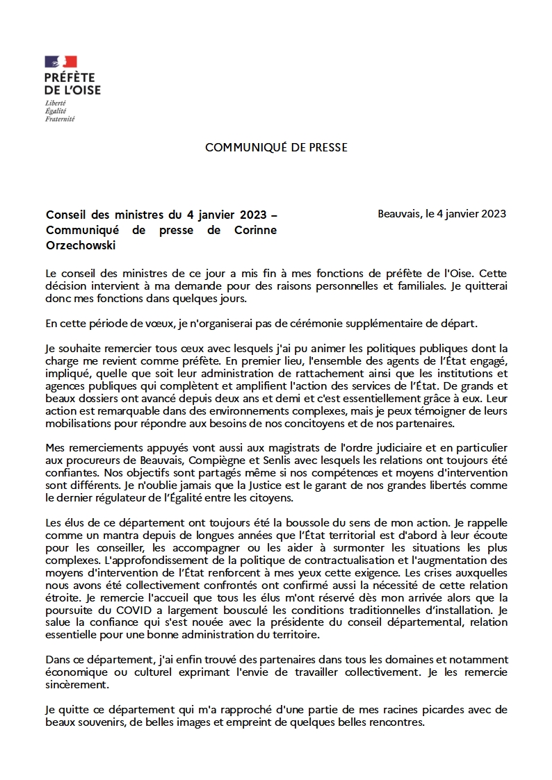 Préfet de l'Oise tweet media