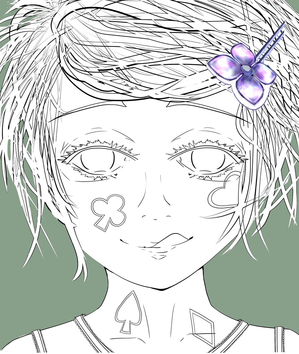 「髪が重たかったので、カットしました💕 かわいくなったかも #絵描きさんと繋がりたい #絵描きさんと繫がりたい #絵」てへぺろにゃんこの漫画