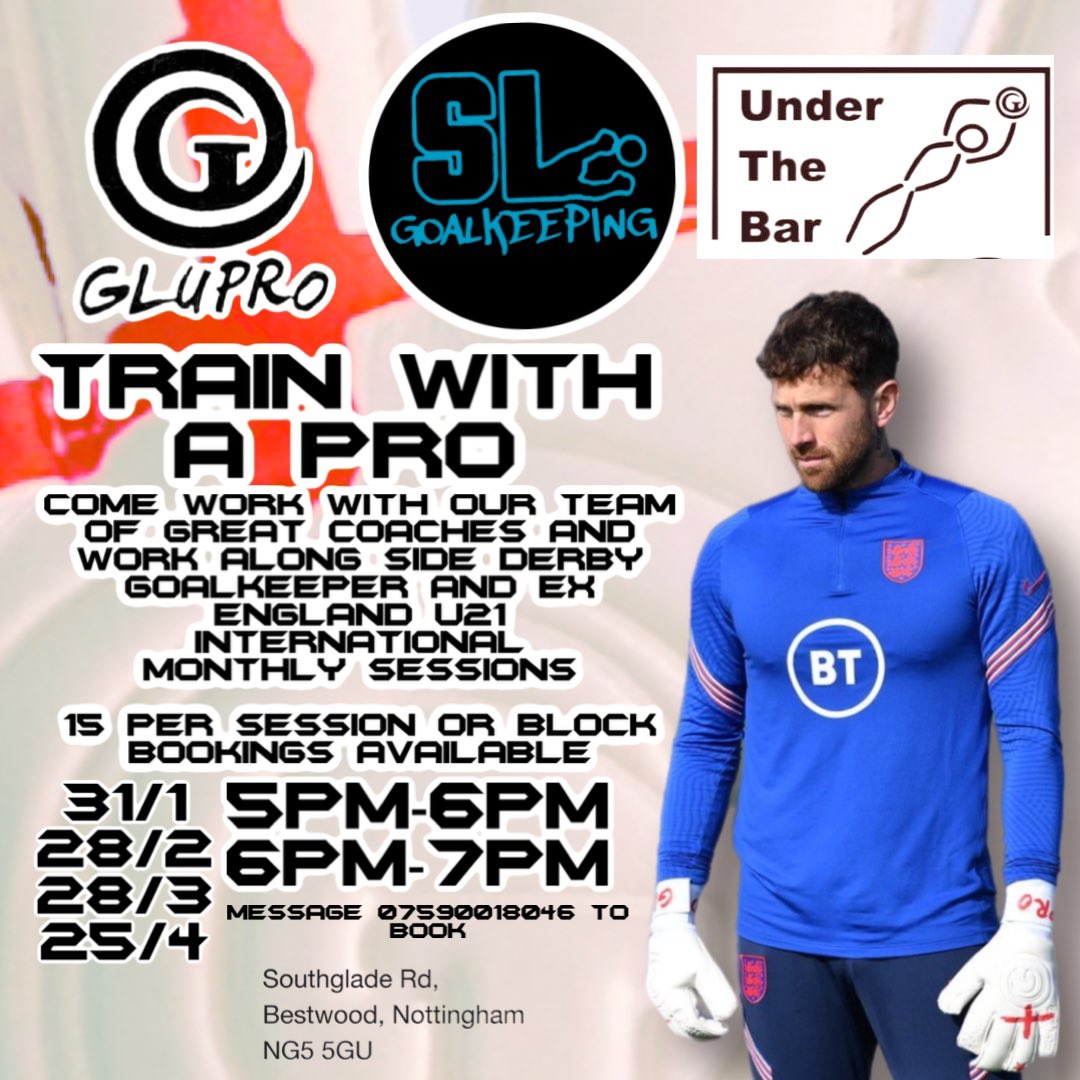 ▪️once a month ▪️work with some great coaches and train along side a pro ▪️great 4G facility ▪️u7s - 16s age range For anyone interested in this contact Chris at glupro on - 07590018046 Or contact me via Instagram scottloachgk