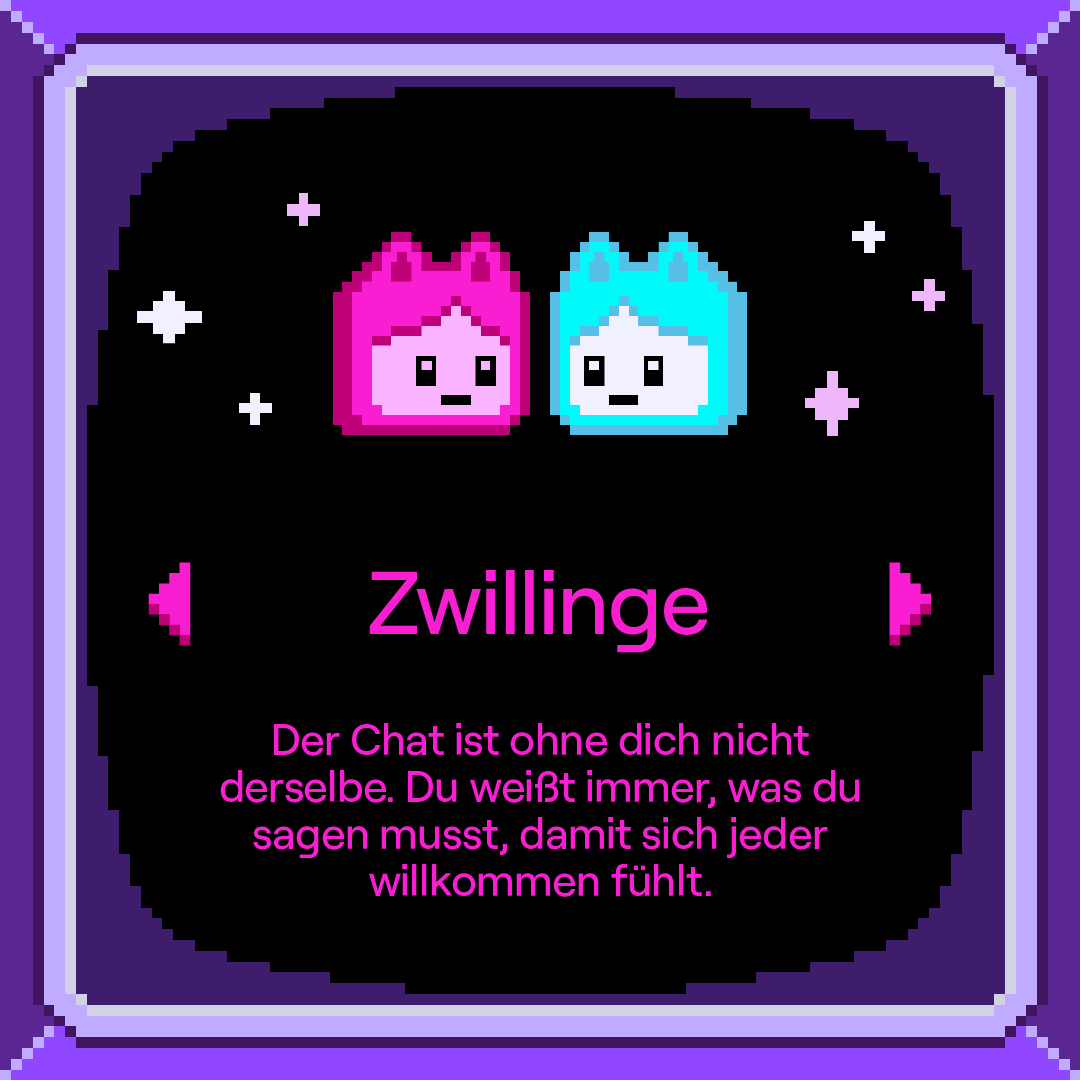 TwitchDE's tweet image. ♊️