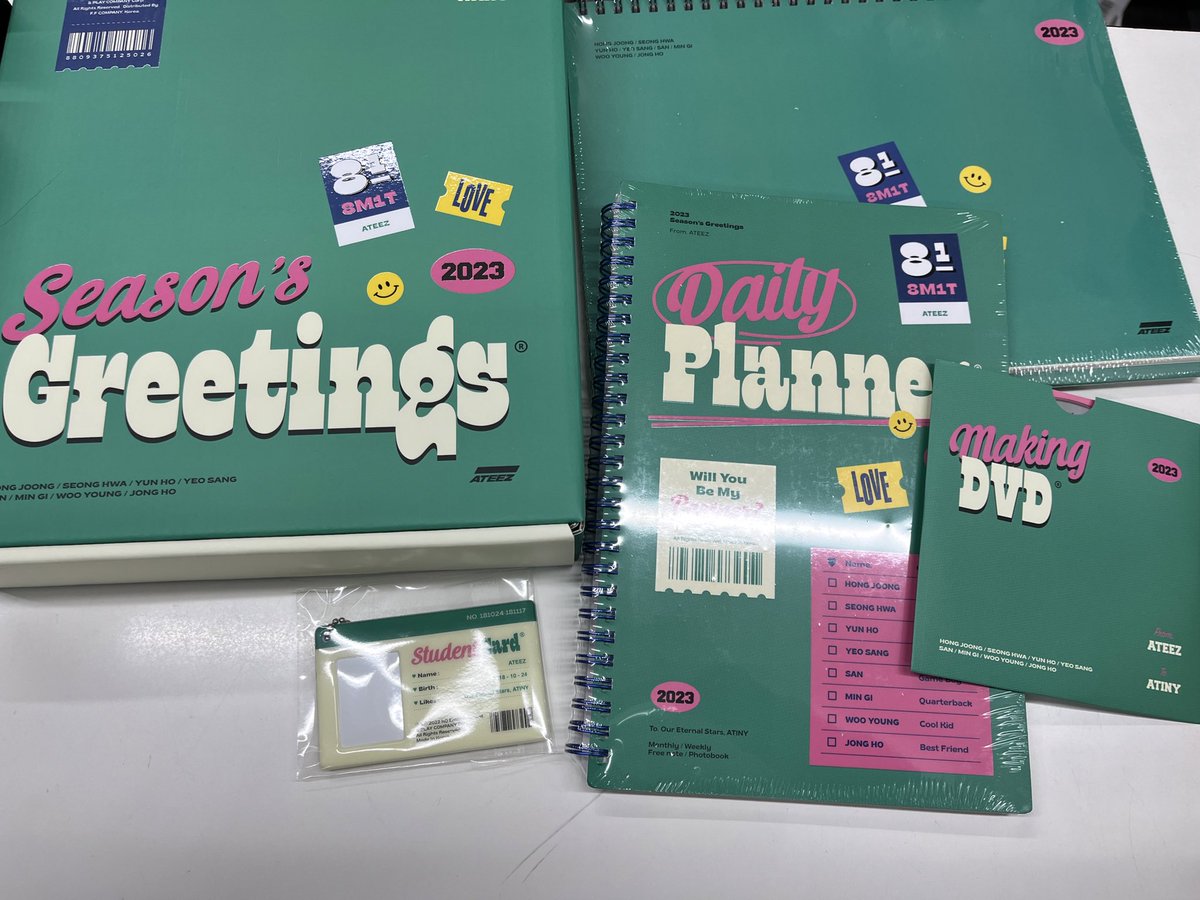 ATEEZ #에이티즈 本日もご来店ありがとうございました🙇‍♂️ 明日も12