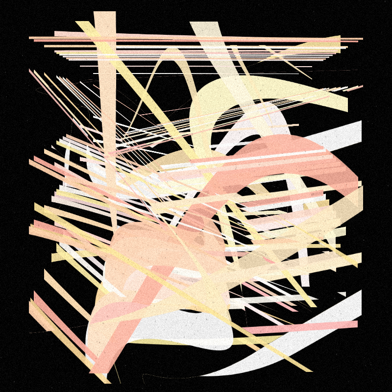 martinsvahn's tweet photo. Genuary day 4: Intersections

Random lines and shapes intersecting, result of a bug

#genuary #genuary2023 #genuary4 #p5js https://t.co/ipnLWXzd7l