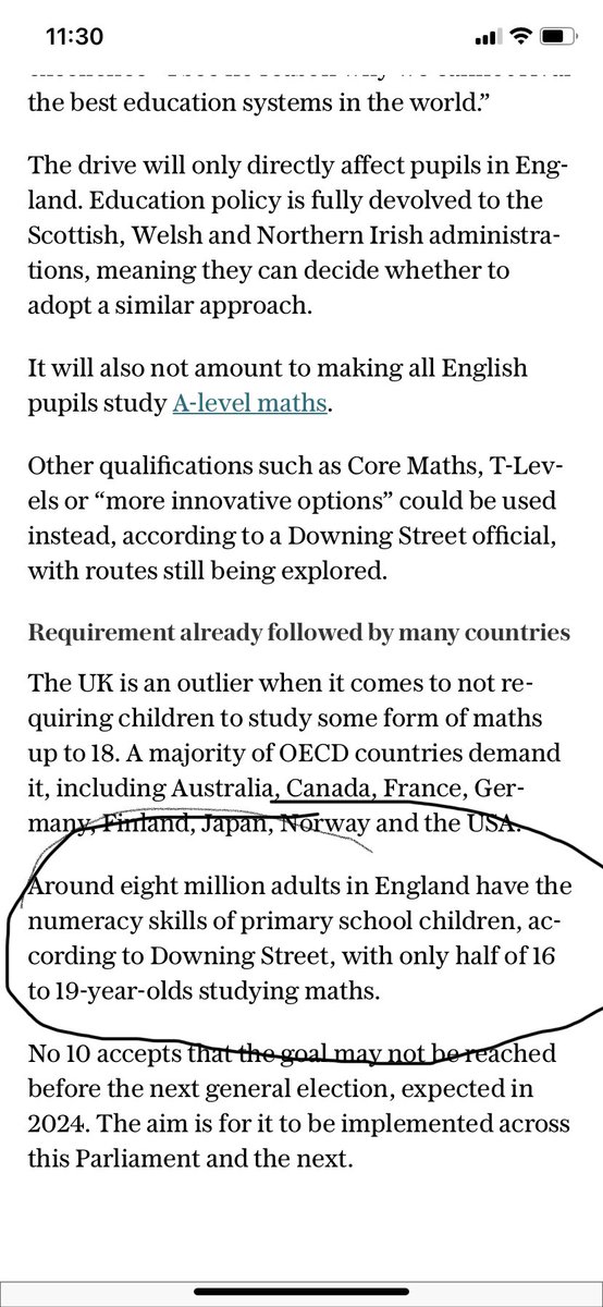 Personally teaching Primary Maths and knowing the standard expected slightly undermining Primary standards. 😡