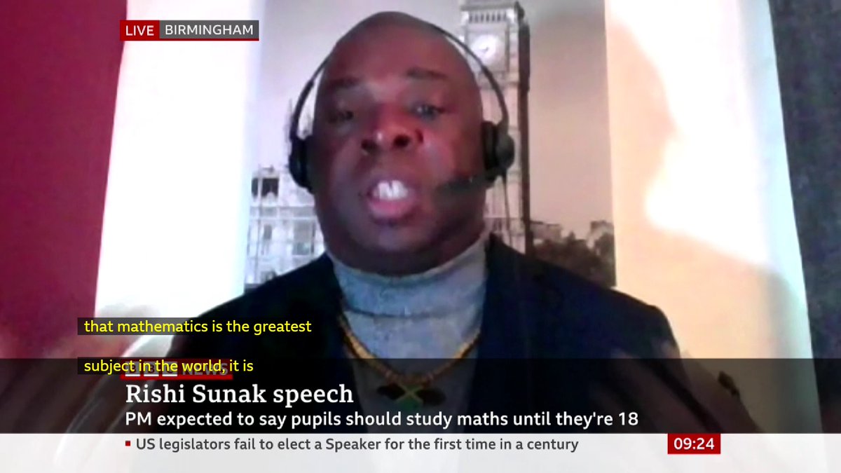 ch_nira's tweet photo. On the @BBCNews this morning & @AnnitaBBC asked me "How do we get pupil more engaged in maths, when it may be a subject they don't enjoy". Nice to be back as a #BBCExpertVoice @Mathematical_A @IMAmaths @protectingmaths @MelroseStewart1 @riahebden @TVMarv https://t.co/mwSy7mzcx1